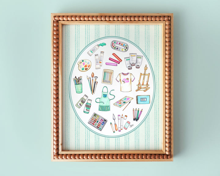 Artist Favorite Things Art Print