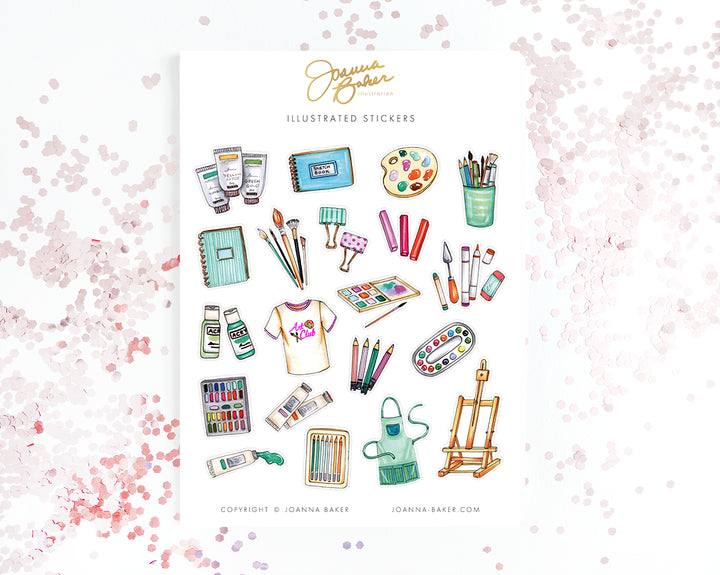 Artist Favorite Things Stickers