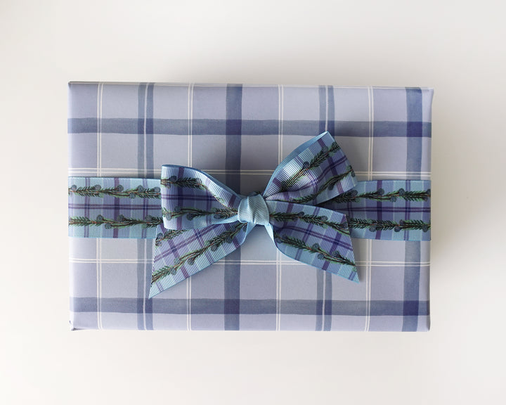 Winterberry Plaid Grosgrain Ribbon