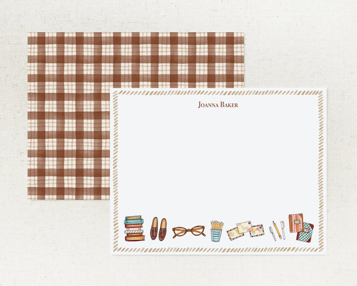 Bookworm Favorite Things Notecards