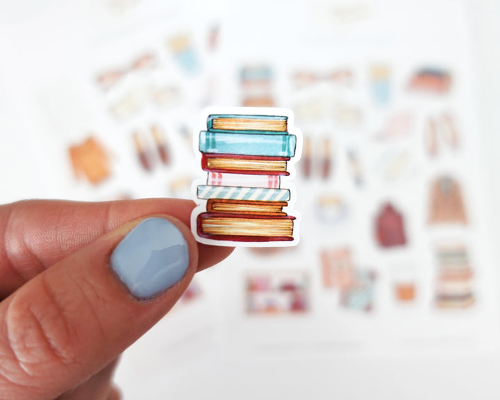 Bookworm Favorite Things Stickers