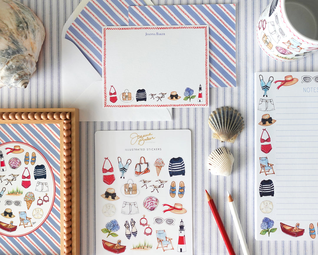 Coastal Favorite Things Art Print