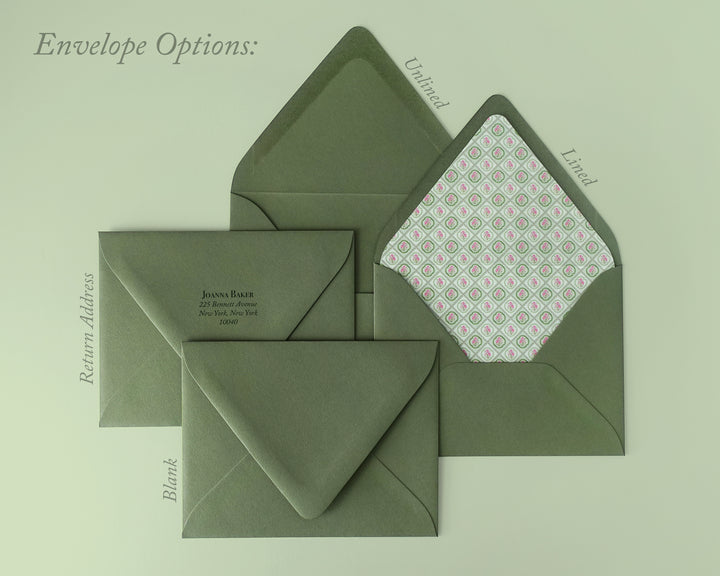 Cosmos Ruffles Notecards