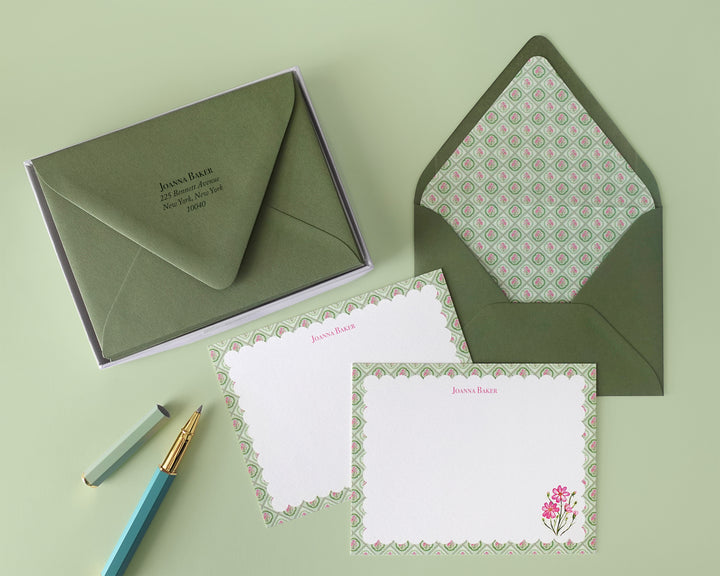 Cosmos Ruffles Notecards