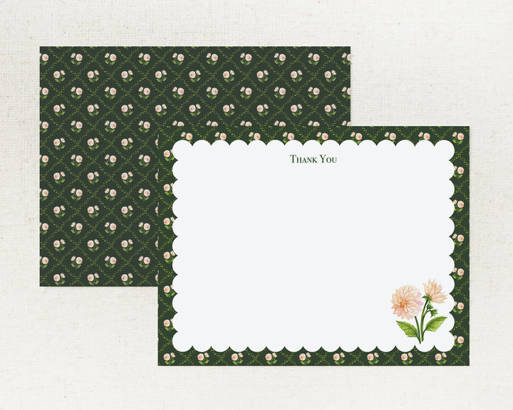 Dahlia Vines Notecards