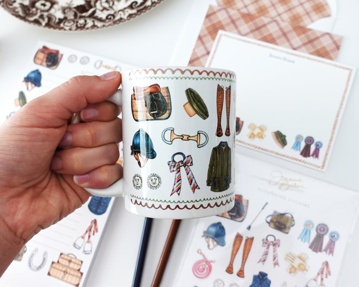 Equestrian Favorite Things Mug