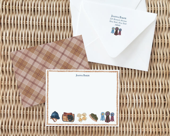 Equestrian Favorite Things Notecards