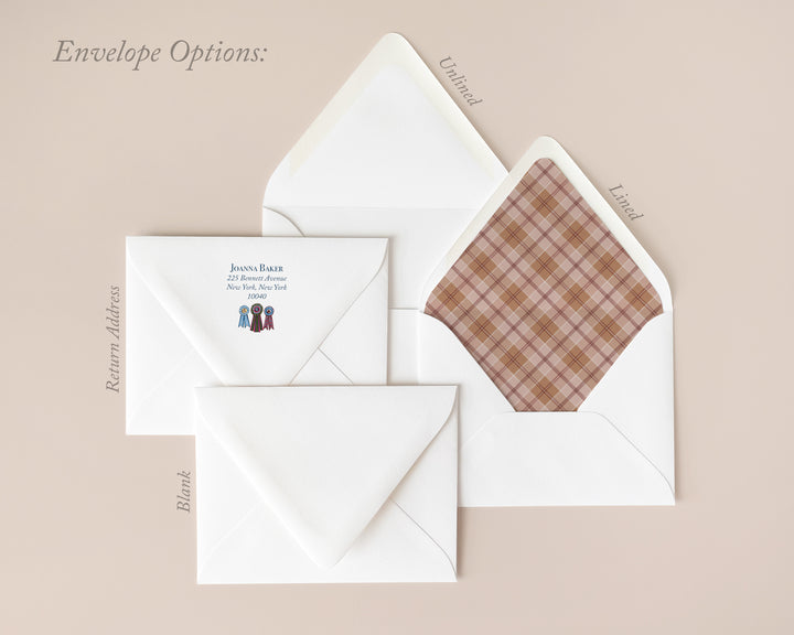 Equestrian Favorite Things Notecards