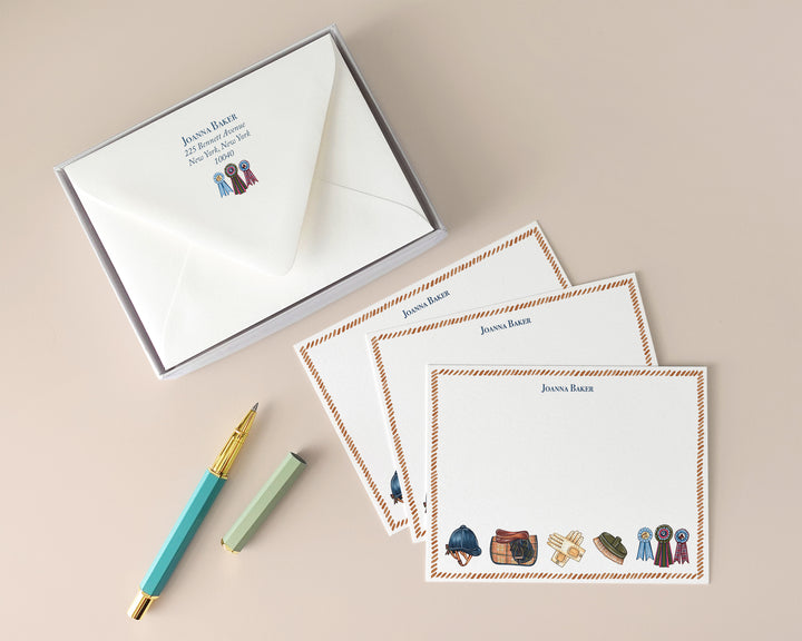 Equestrian Favorite Things Notecards