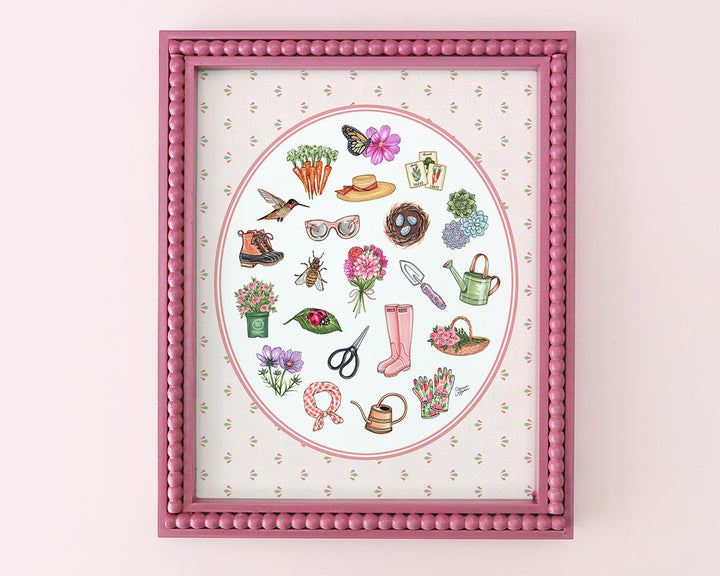 Garden Favorite Things Art Print