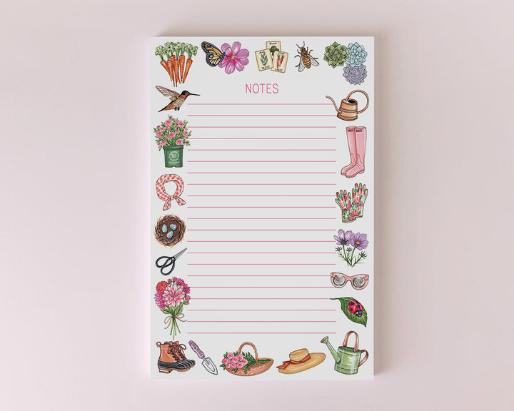 Garden Favorite Things Personalized Notepad