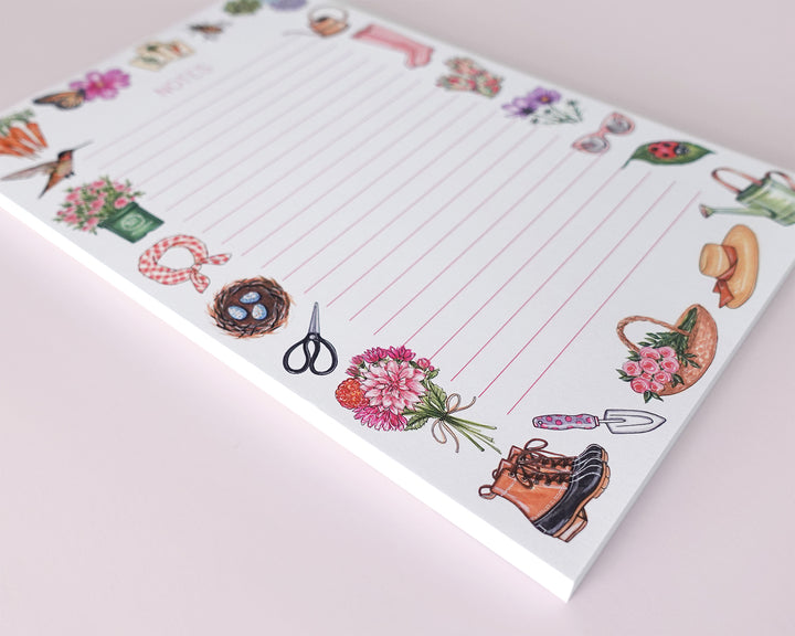 Garden Favorite Things Personalized Notepad