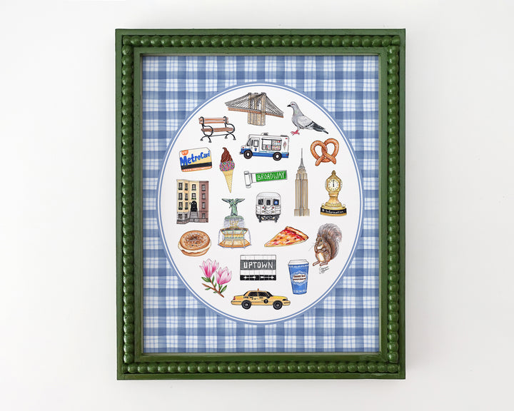 New York City Favorite Things Art Print