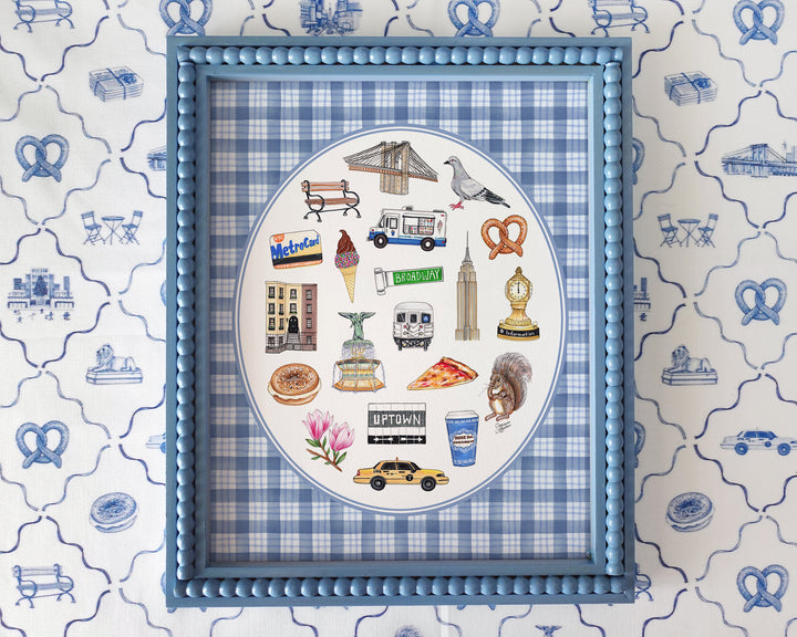 New York City Favorite Things Art Print