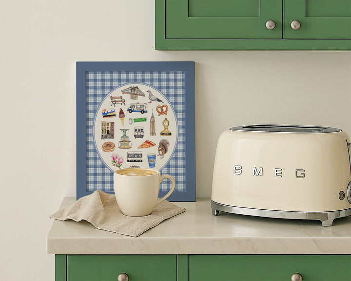 New York City Favorite Things Art Print