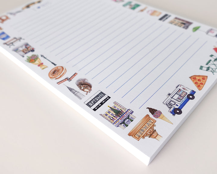 New York City Favorite Things Personalized Notepad