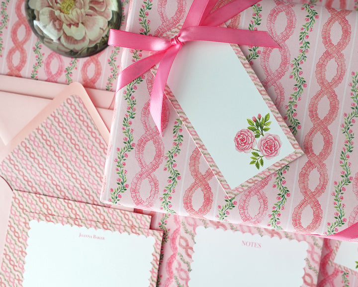 Rococo Ruffles & Roses Gift Wrap Roll