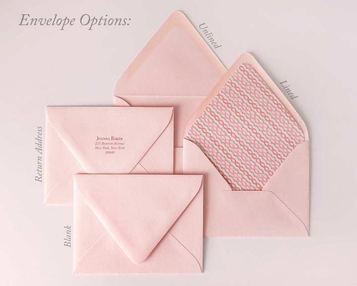 Rococo Ruffles & Roses Notecards