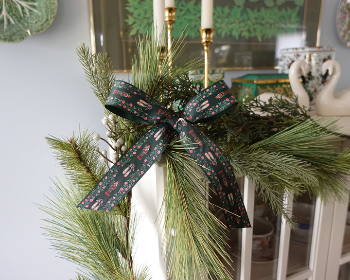 Rose Nutcracker Grosgrain Ribbon