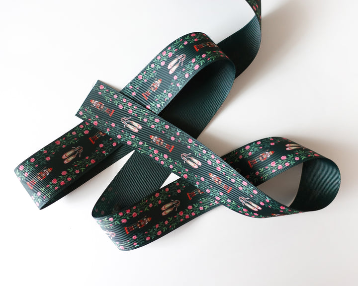 Rose Nutcracker Grosgrain Ribbon