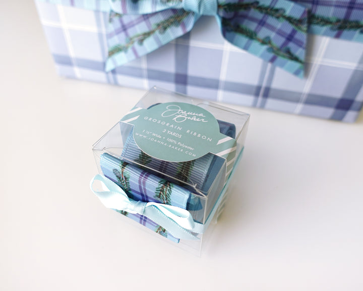 Winterberry Plaid Grosgrain Ribbon