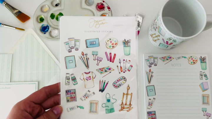 Artist Favorite Things Stickers