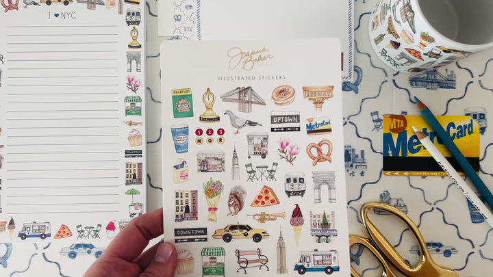 New York City Favorite Things Stickers