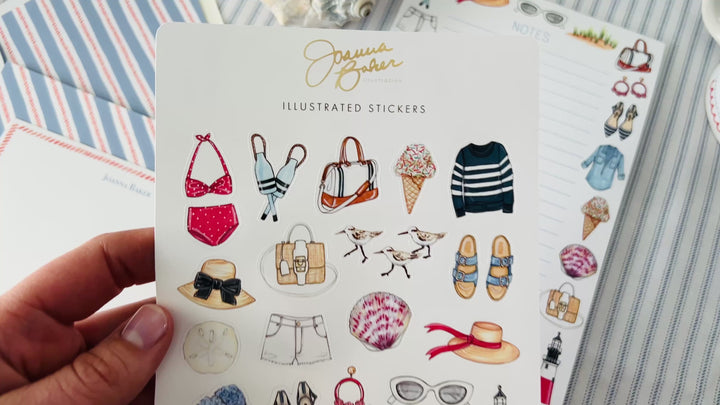 Coastal Favorite Things Stickers
