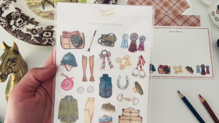 Equestrian Favorite Things Stickers