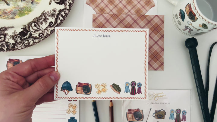 Equestrian Favorite Things Notecards