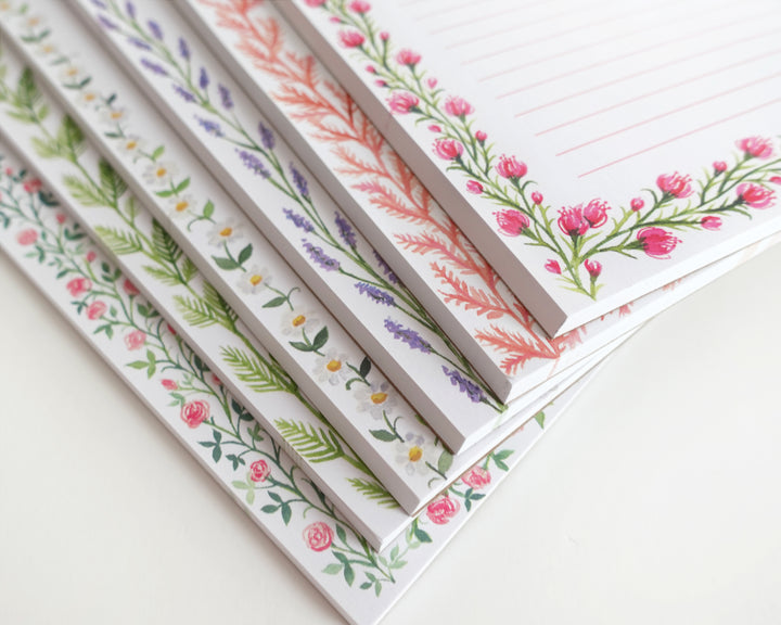 Lavender Rope Personalized Notepad