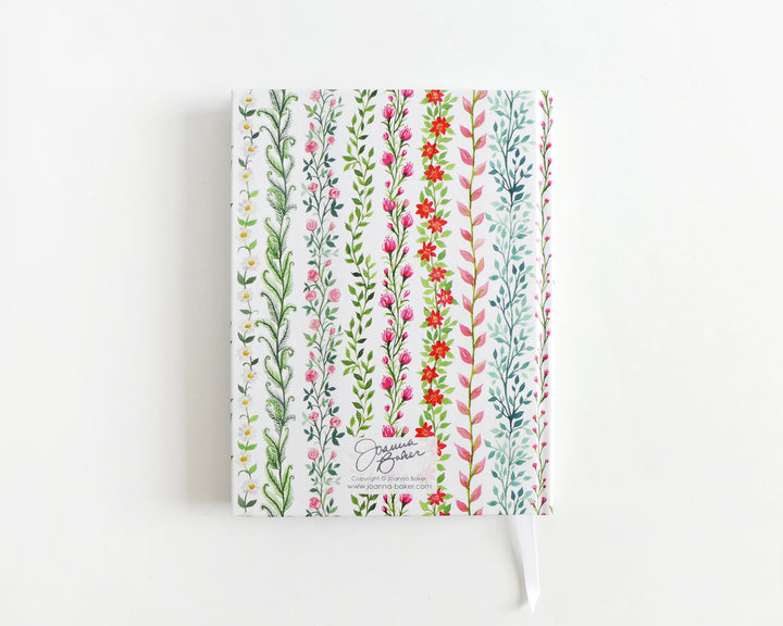 Watercolor Vines Journal