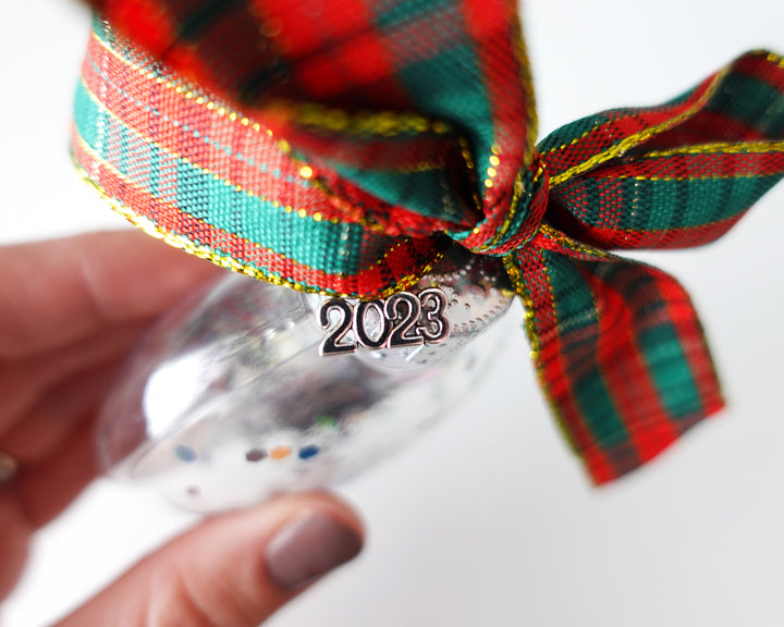 Create Your Own NYC Glitter Ornament Gift Set of 3