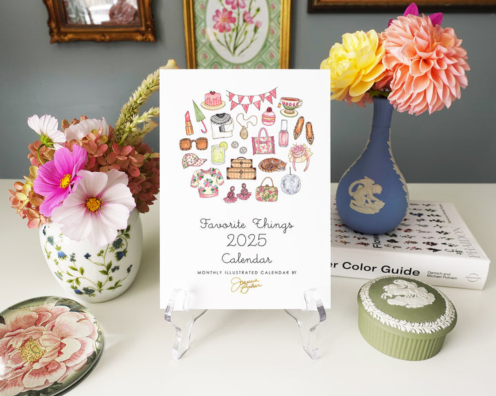 PRESALE! Favorite Things 2025 Desk Calendar