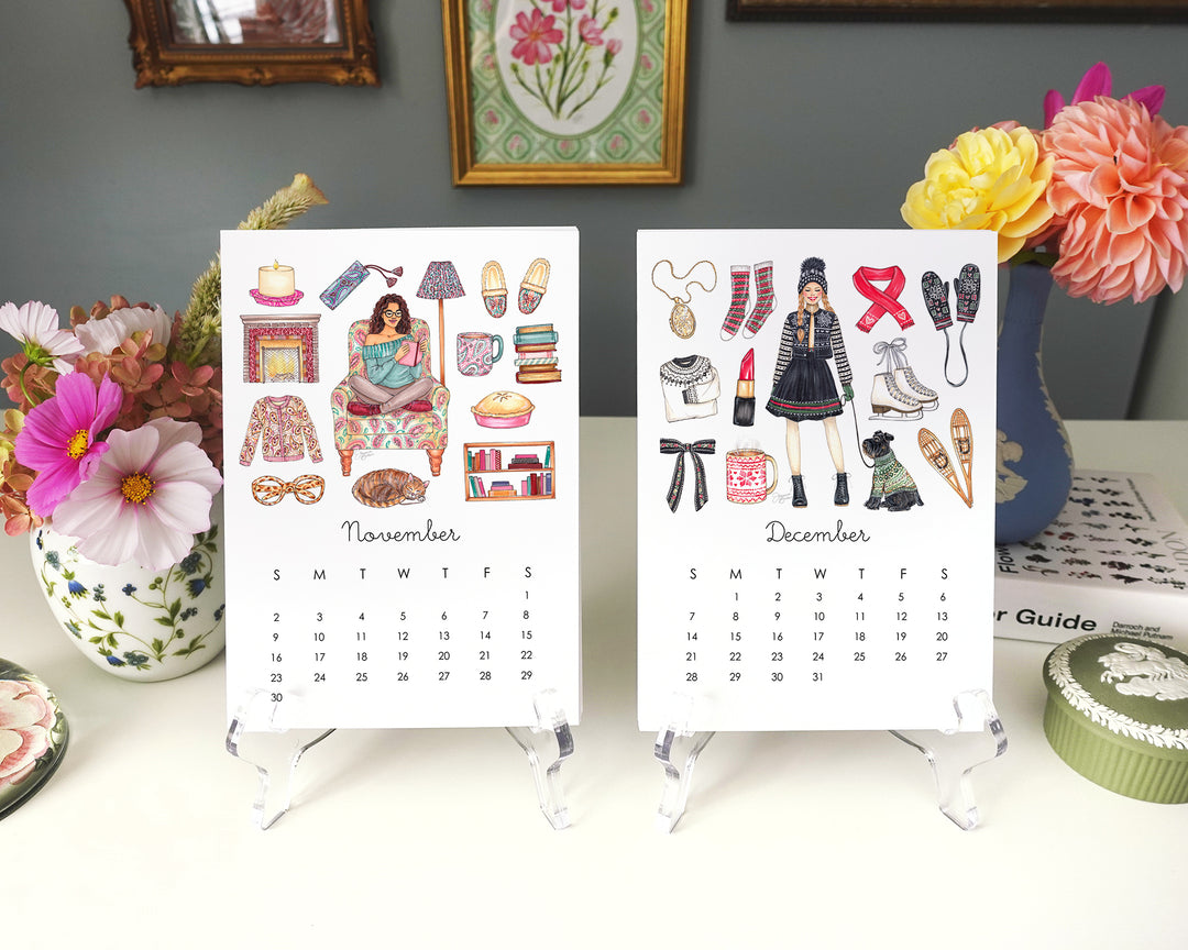 PRESALE! Favorite Things 2025 Desk Calendar