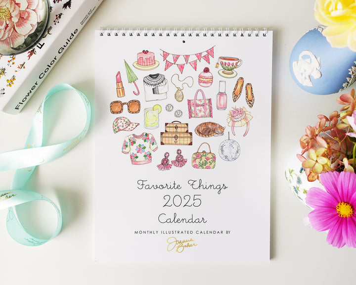 PRESALE! Favorite Things 2025 Wall Calendar