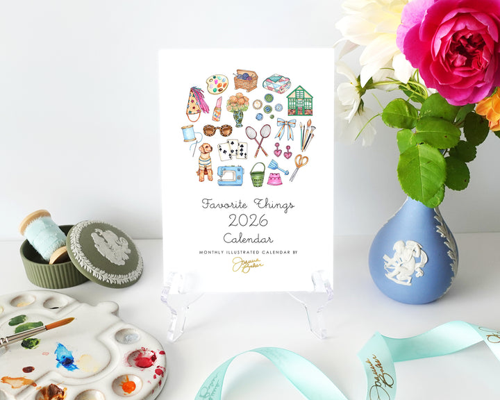 Favorite Things 2026 Desk Calendar