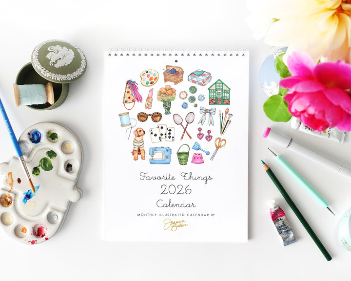 Favorite Things 2026 Wall Calendar