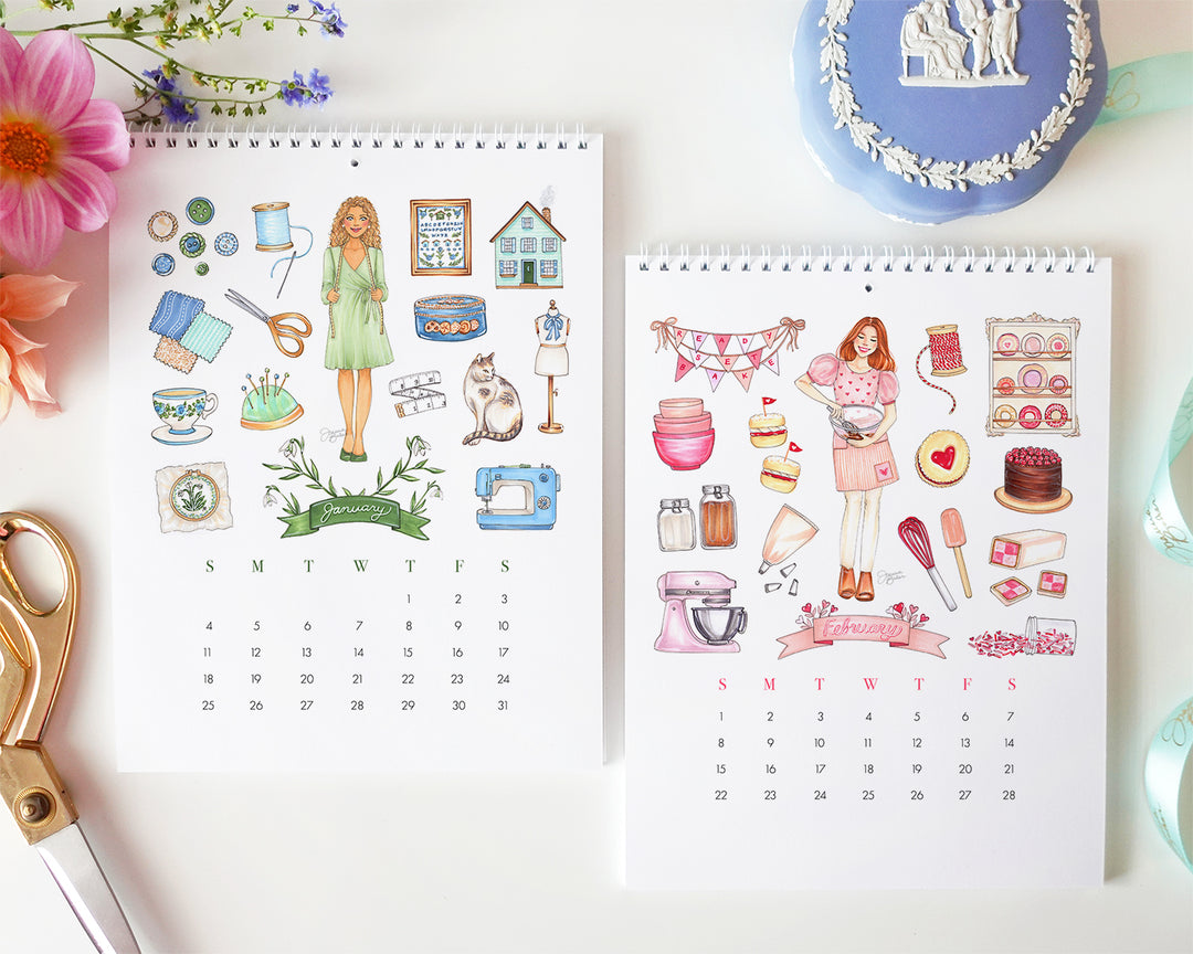 Favorite Things 2026 Wall Calendar