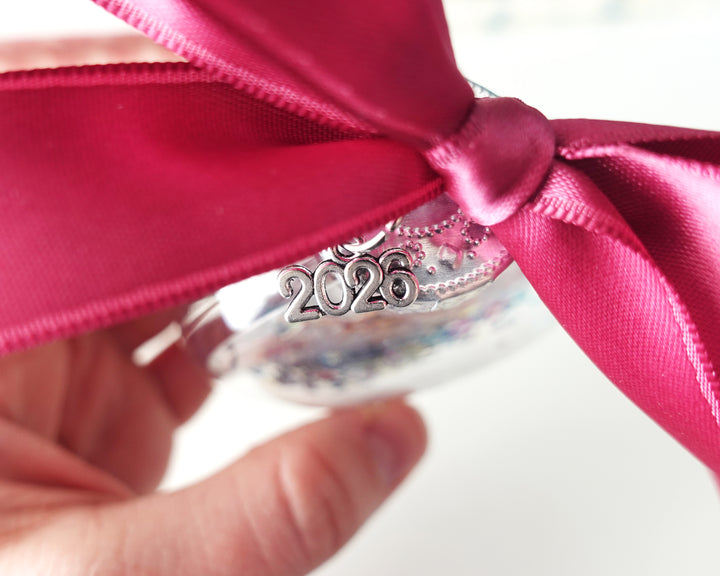 Coffee Dancer Nutcracker Glitter Christmas Ornament