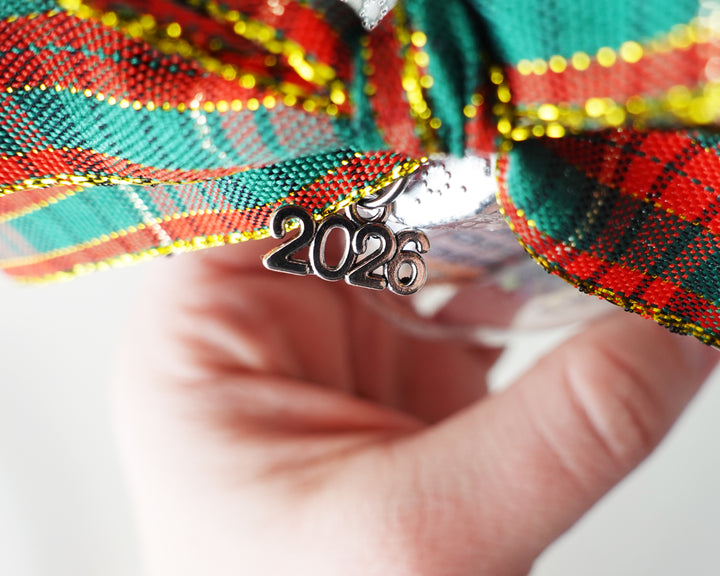 London Glitter Christmas Ornament