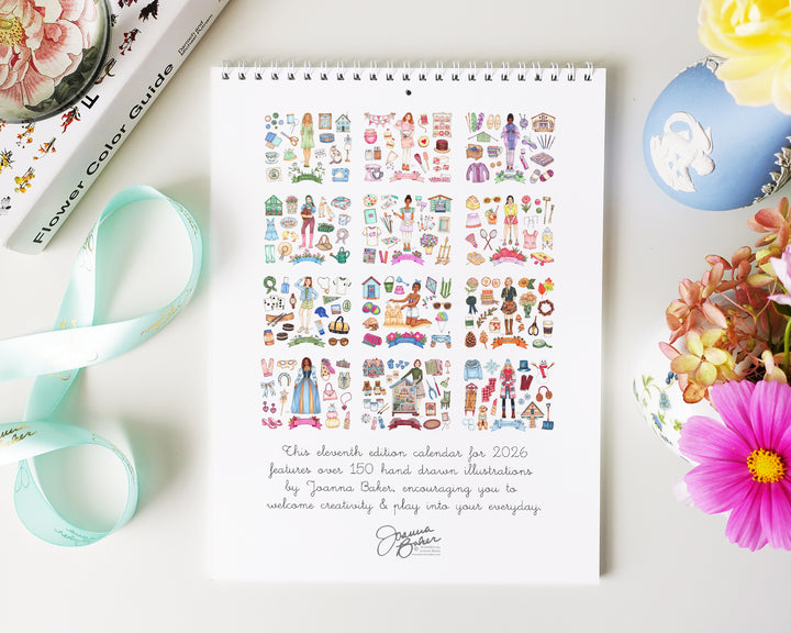 Favorite Things 2026 Wall Calendar