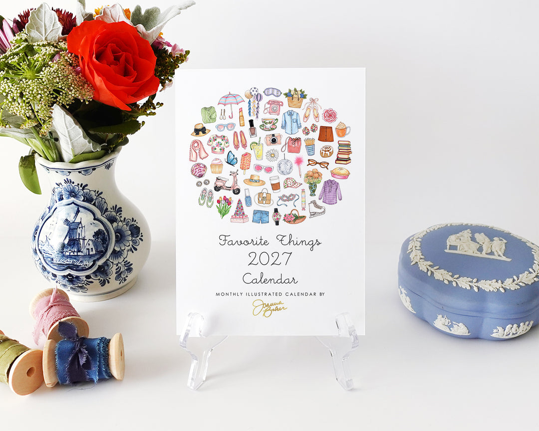 Favorite Things 2027 Desk Calendar PRESALE