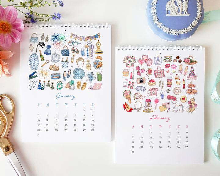 Favorite Things 2027 Wall Calendar PRESALE