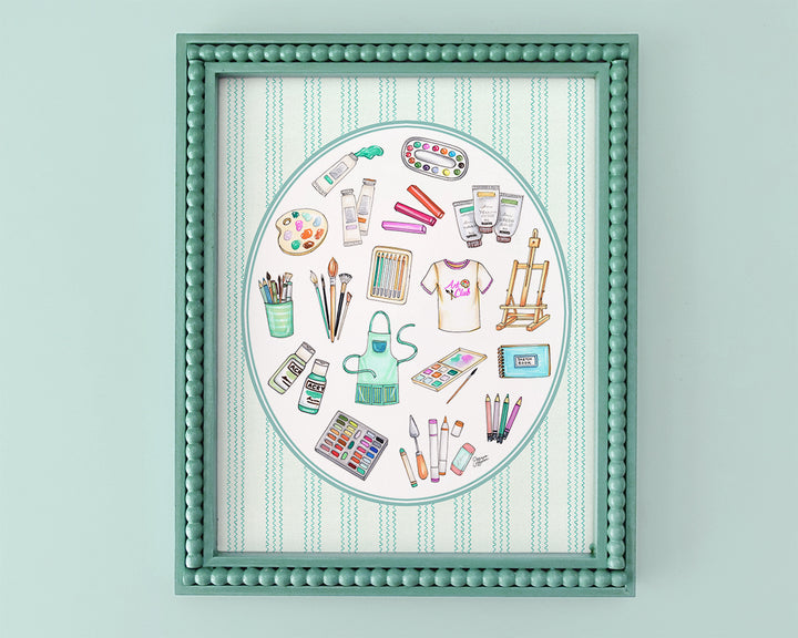 Artist Favorite Things Art Print