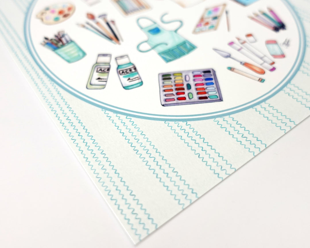 Artist Favorite Things Art Print