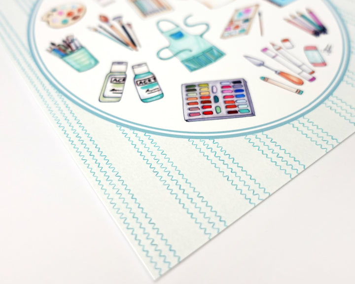 Artist Favorite Things Art Print