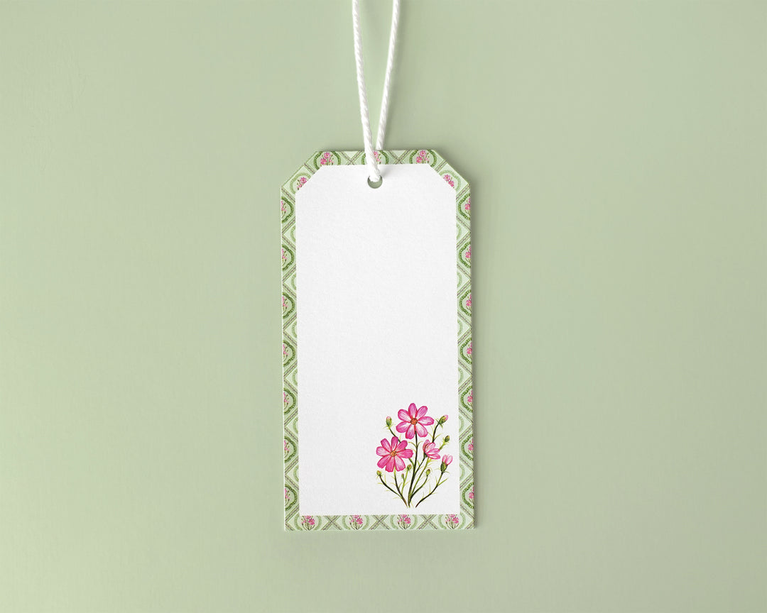 Cosmos Ruffles Gift Tags