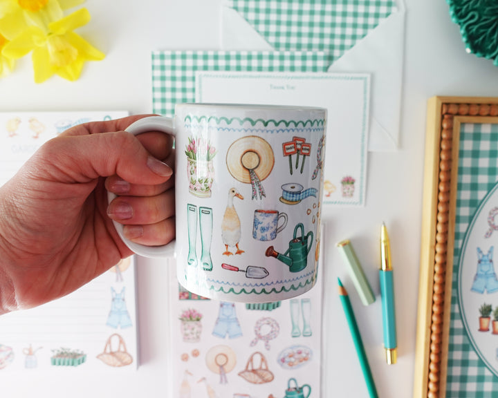 Cottage Garden Favorite Things Mug