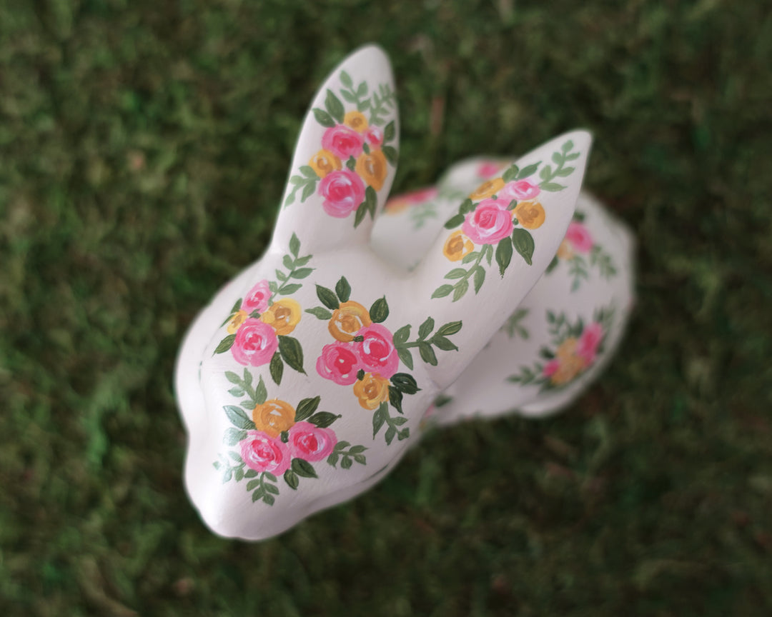 Cream Garden Rose Heirloom Bunny